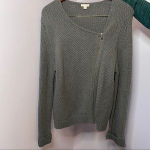 Gap Dark Gray Crossover Sweater